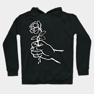 Flor en mano Hoodie